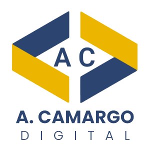 Equipe da A.CAMARGO DIGITAL dedicada à inovação e soluções digitais, especialistas em construção de sites e aplicações web, com foco em criatividade e sucesso dos clientes