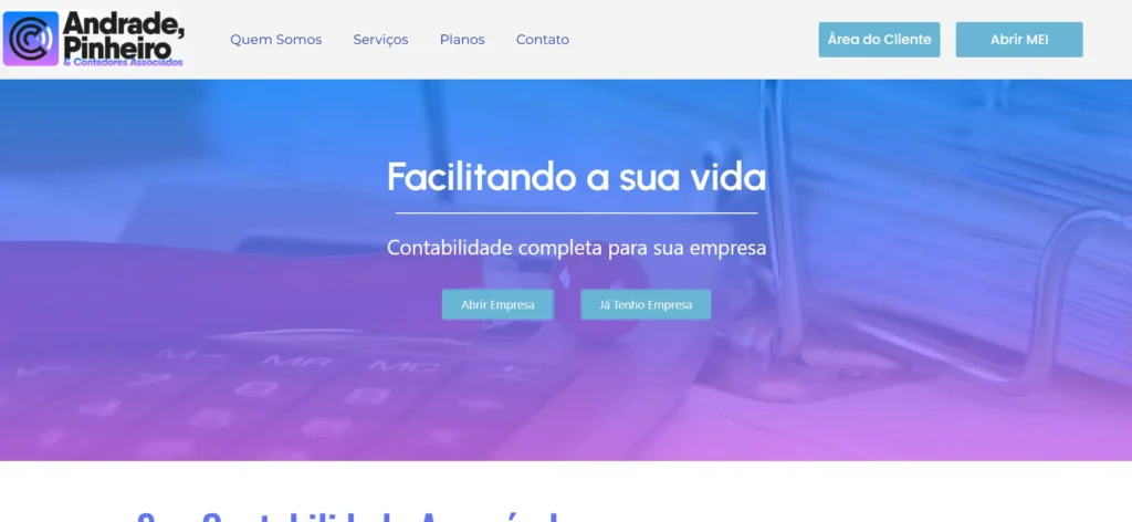 Capa ANDRADE portfolio