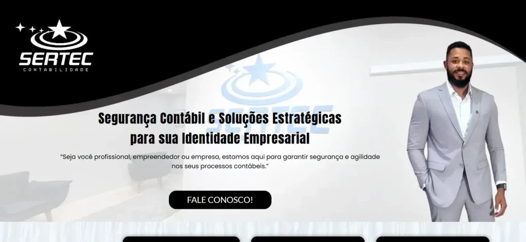 Capa SERTEC portfolio