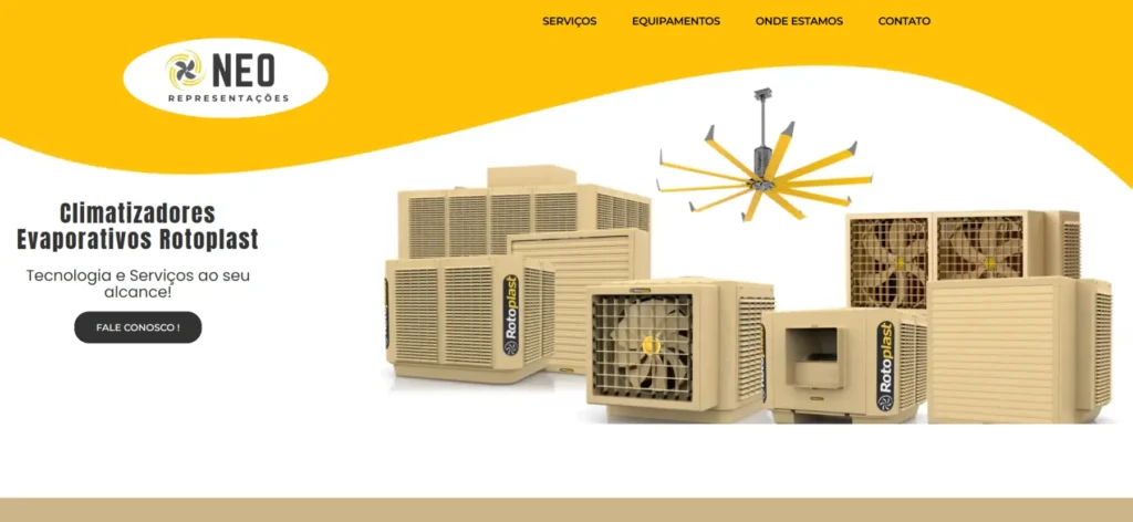 Capa Neo Representacoes Portfolio